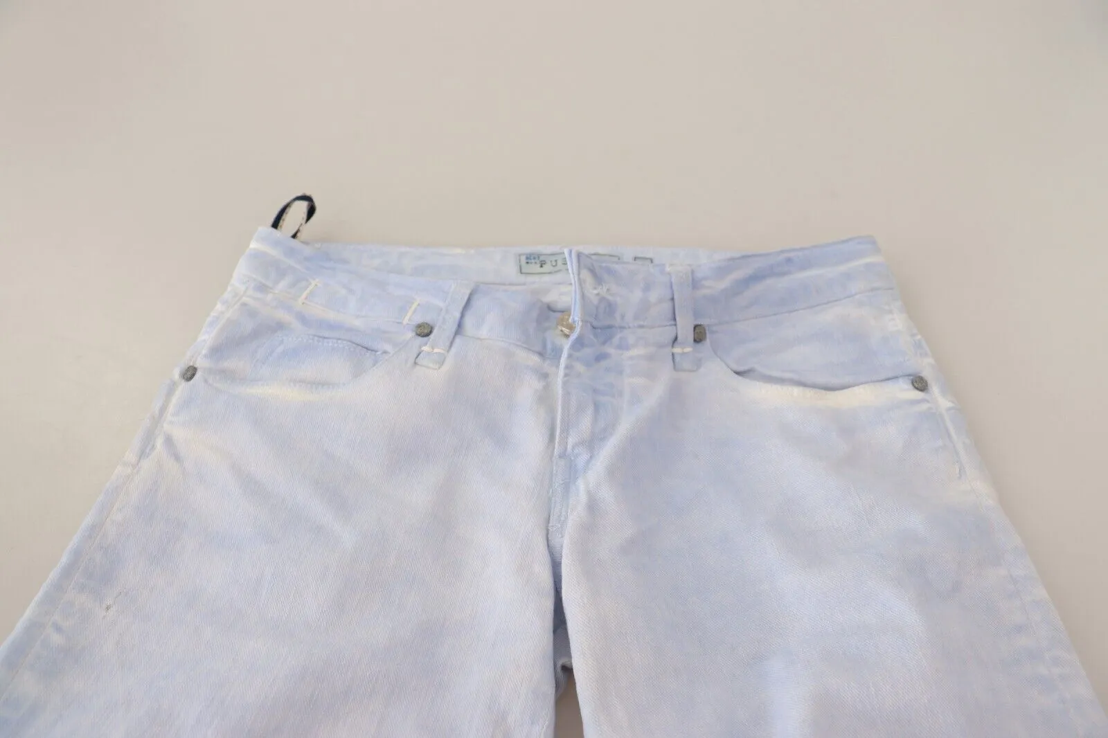 Acht Baumwoll-Saum mit Umschlag Skinny Damen Hose Frauen Jeans