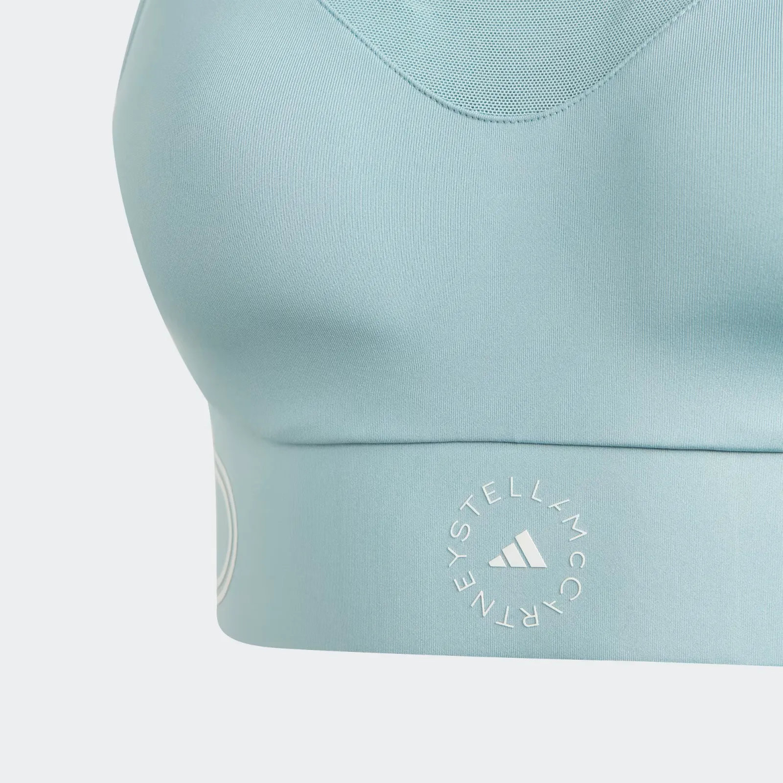 Adidas By Stella McCartney TruePace Damen XL Blau Sport-BH mit hohem Halt ERK617