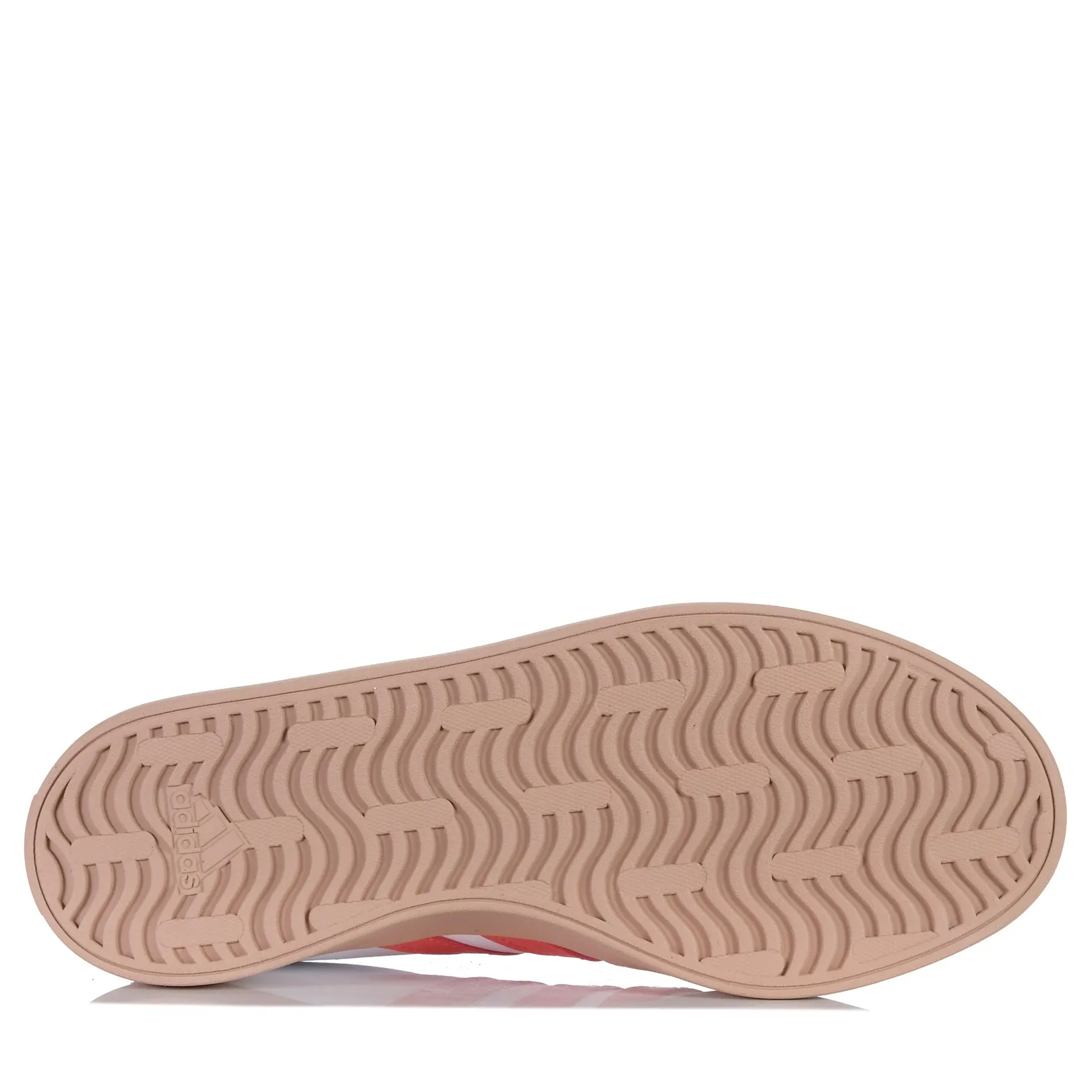 Adidas VL Court 3.0 Damen Weiß/Vorgetragener Scharlach