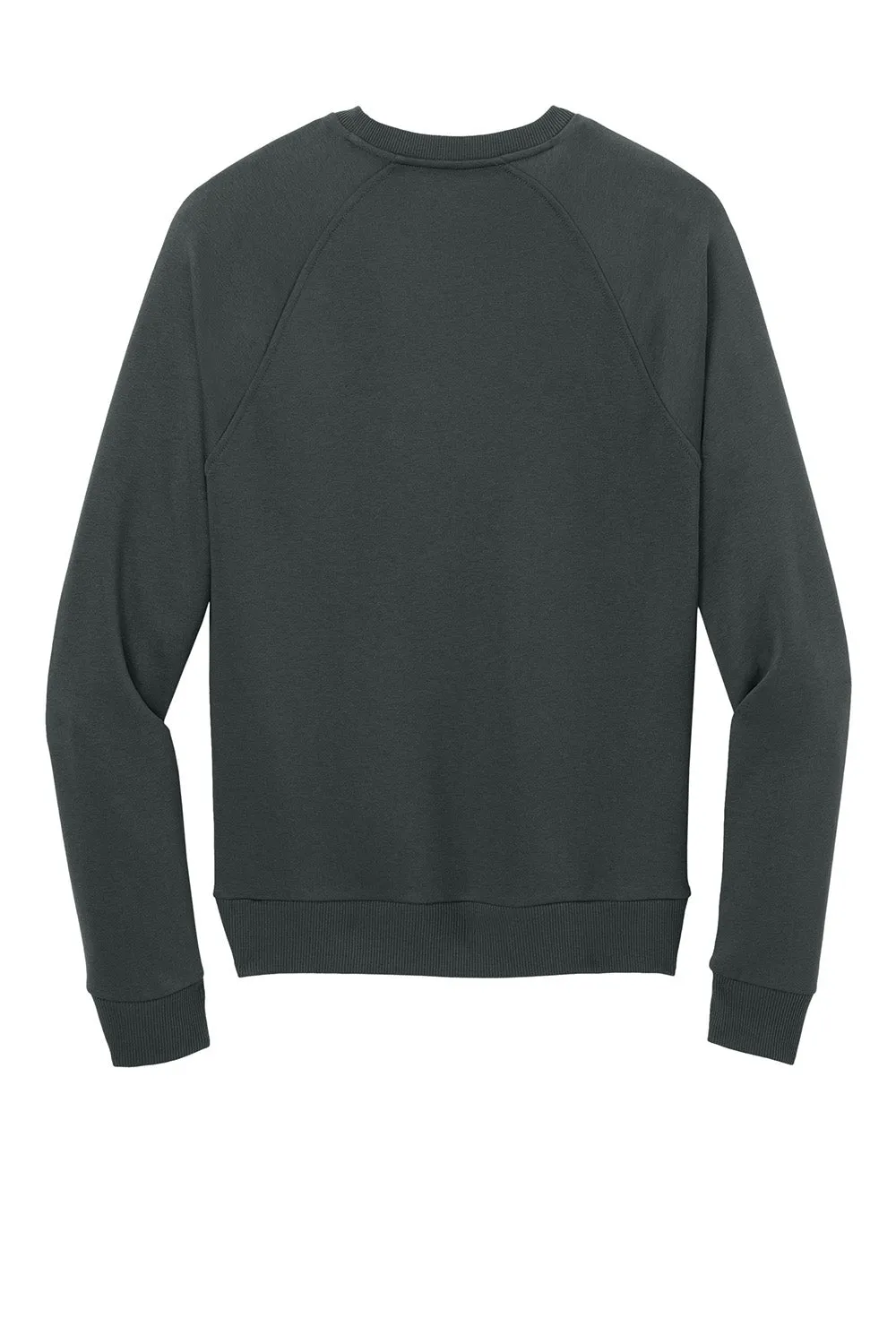 Allmade Herren CVC-Fleece Rundhalspullover - Geländegrau