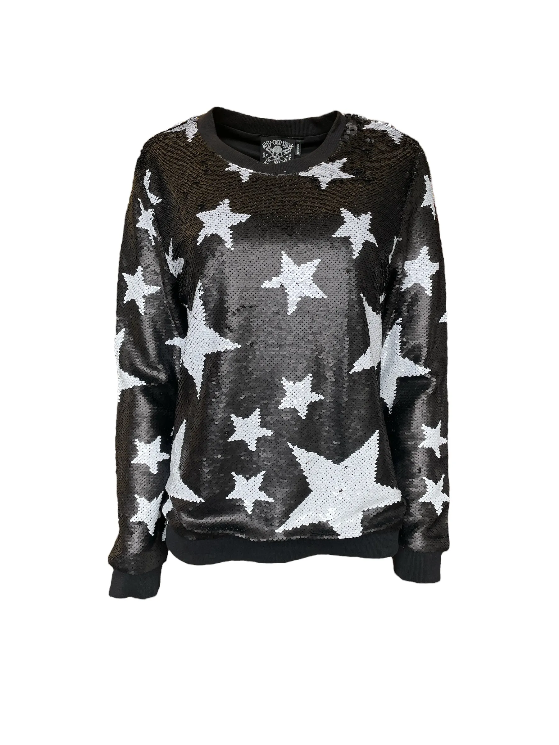 Any Old Iron Glitzer Stern Sweatshirt