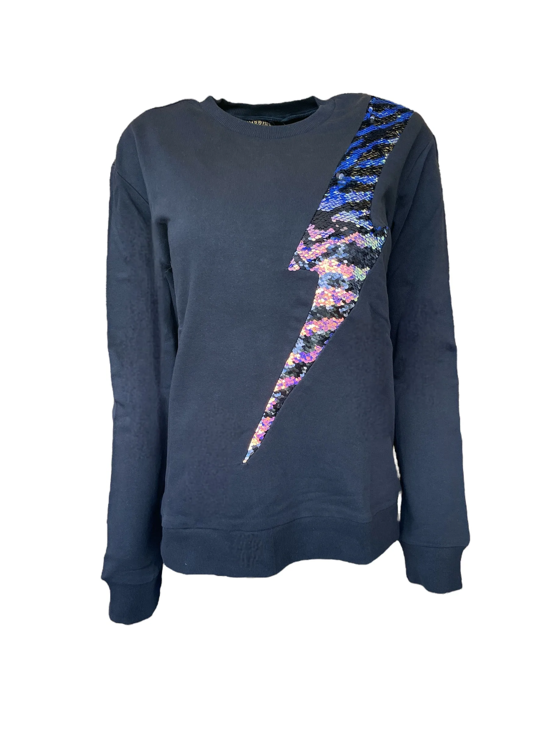 Jedes Alte Eisen Zebrastreifen Blitz Sweatshirt