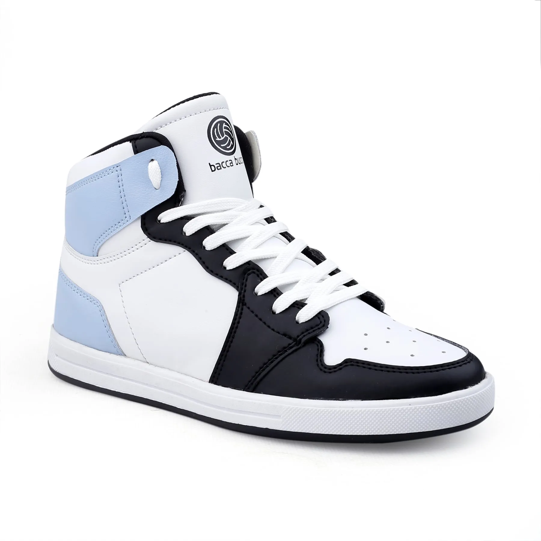 Bacca Bucci Jungen oder Mädchen Streetwear Flache Absätze High-Top Modeturnschuhe (Alter: 8 bis 12 Jahre)