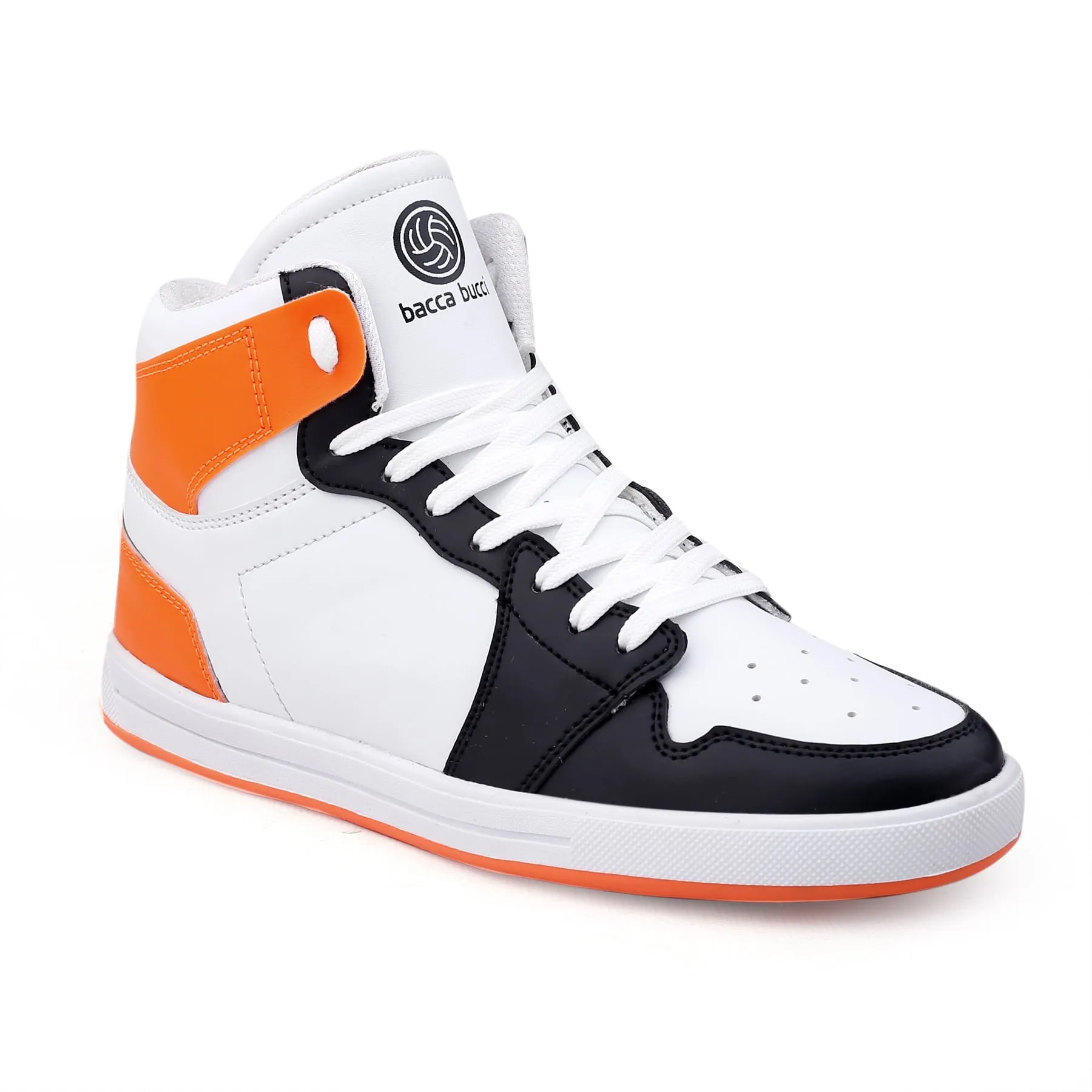 Bacca Bucci Jungen oder Mädchen Streetwear Flache Absätze High-Top Modeturnschuhe (Alter: 8 bis 12 Jahre)