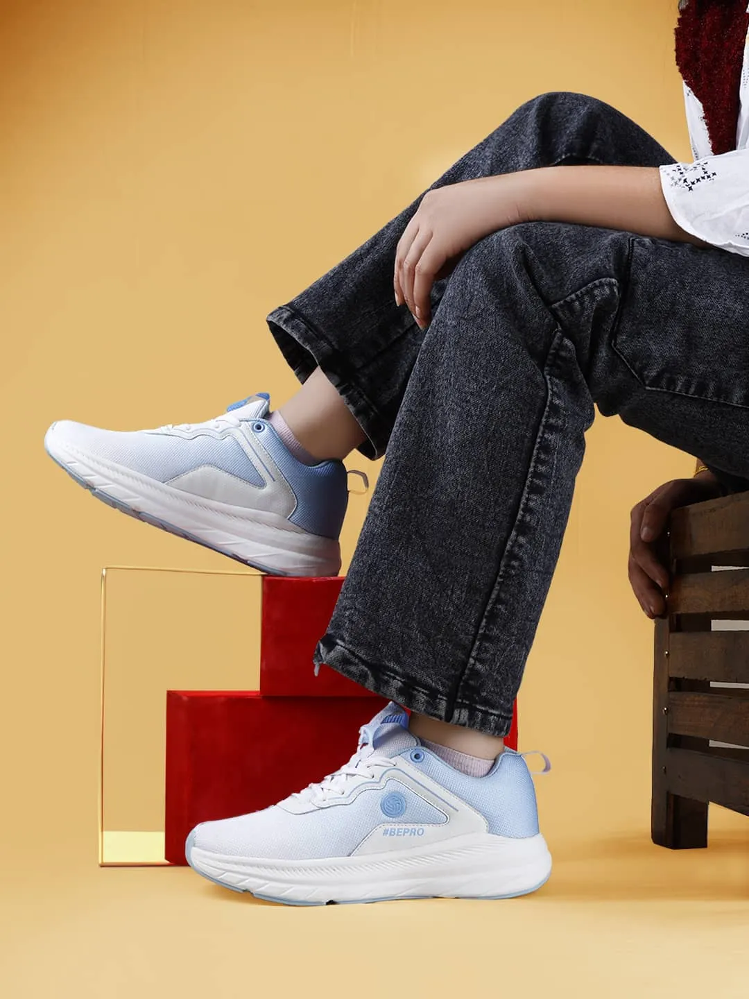 Bacca Bucci Nexus Damen-Sneaker mit dicker Sohle für Lauf- und Sportaktivitäten