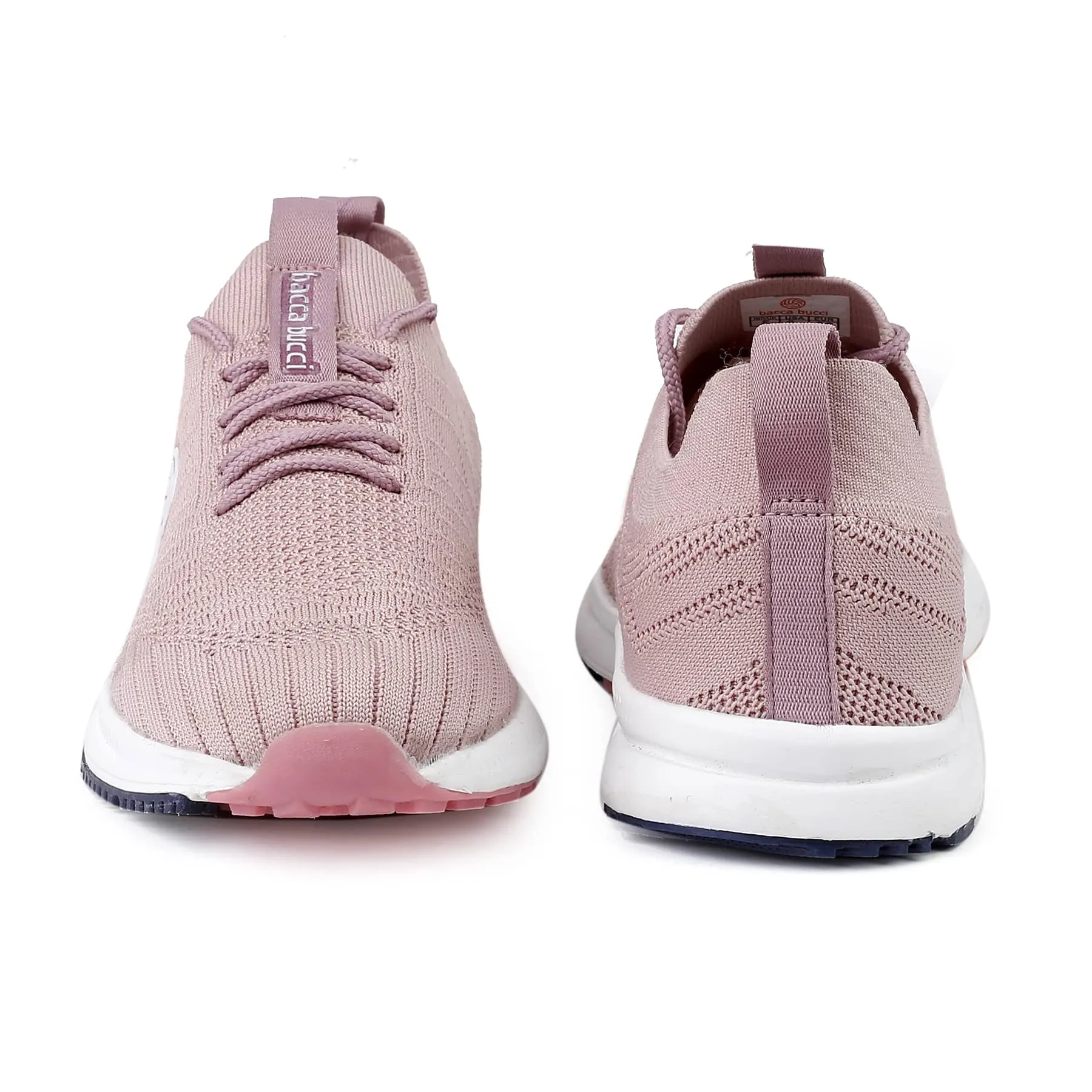 Bacca Bucci WAVE RIDER Trainingsschuhe für Damen | Rosa Freizeitsneaker für Frauen