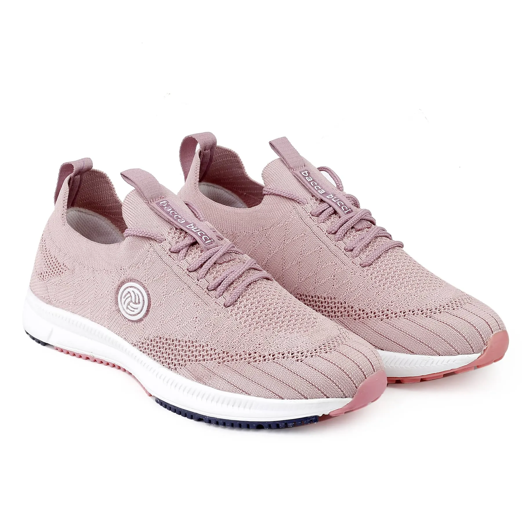 Bacca Bucci WAVE RIDER Trainingsschuhe für Damen | Rosa Freizeitsneaker für Frauen