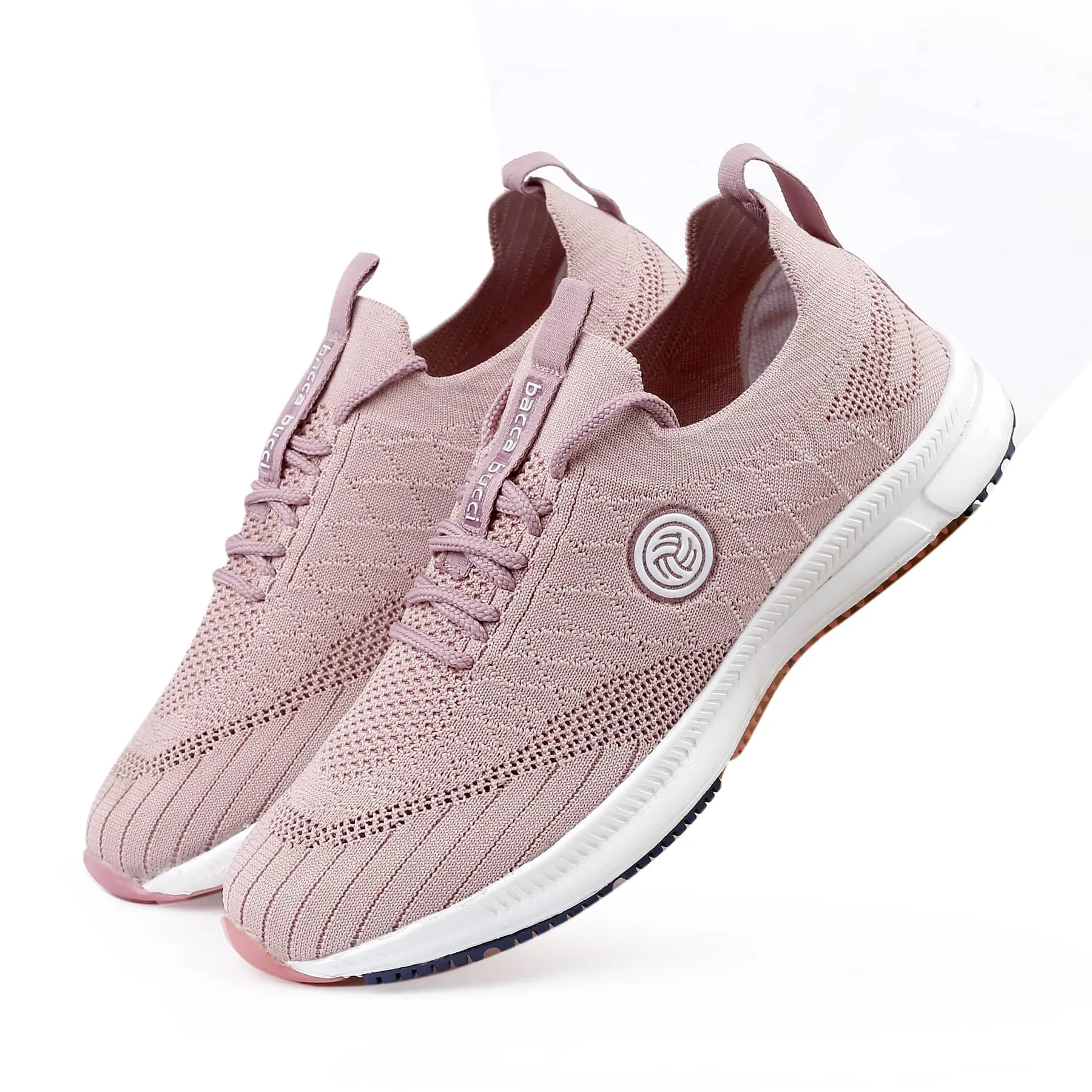 Bacca Bucci WAVE RIDER Trainingsschuhe für Damen | Rosa Freizeitsneaker für Frauen