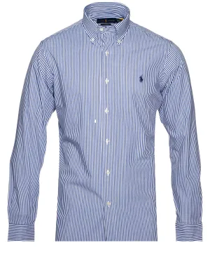 Bengal Streifen B/d Hemd Blau