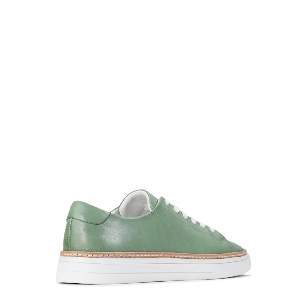 HELLER NIEDRIGER SNEAKER AUS LEDER