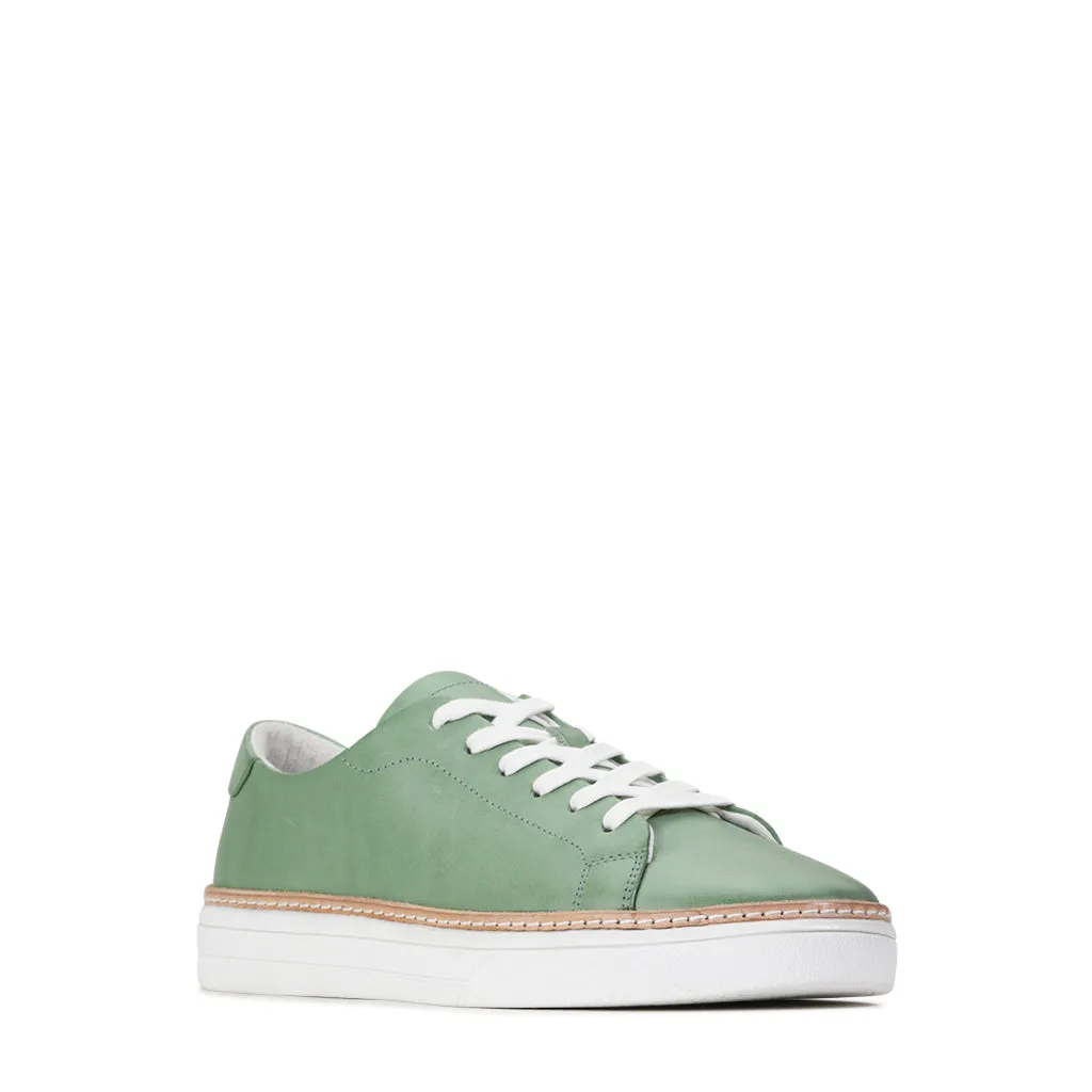 HELLER NIEDRIGER SNEAKER AUS LEDER