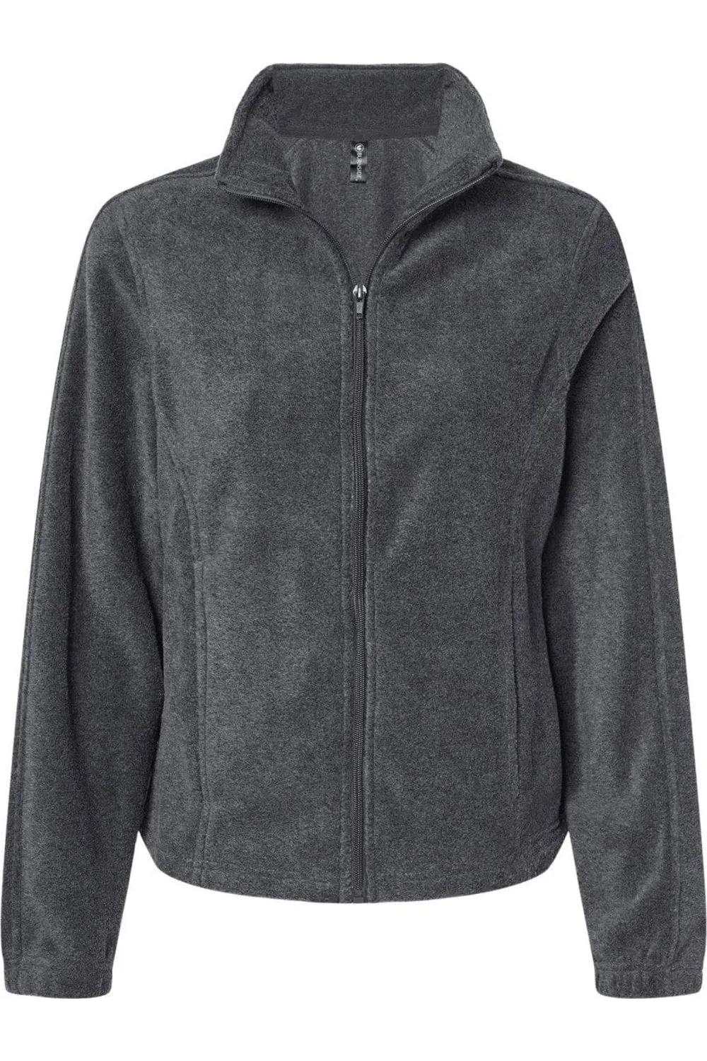 Burnside Damen Polar Fleece Jacke mit Vollreißverschluss