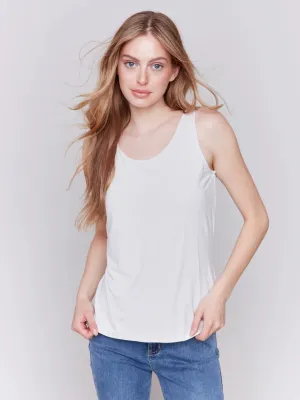 CHARLIE B REVERSIBLES BAMBUS-VISKOSE TANKTOP - TAUBE