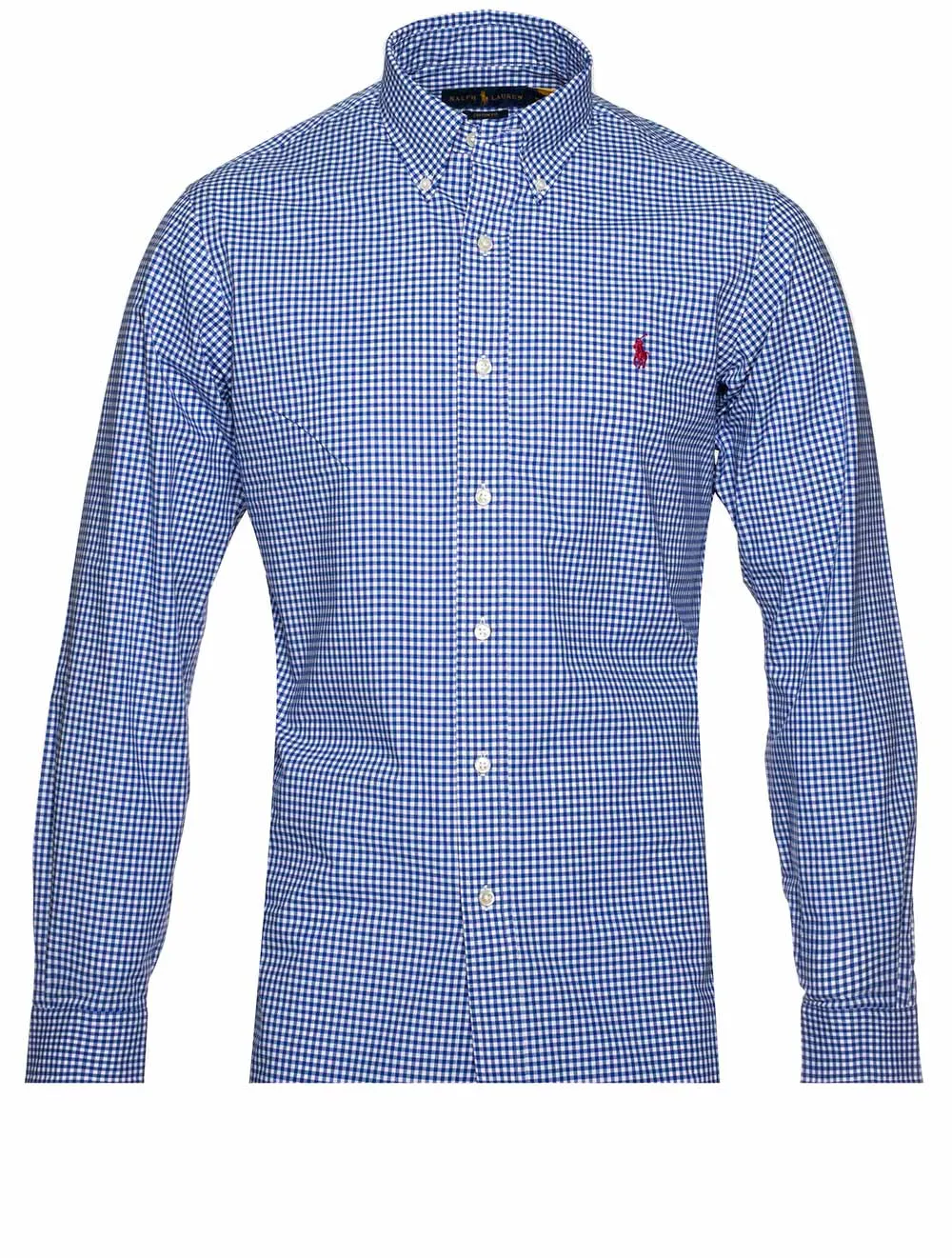 Kariertes Hemd Blau