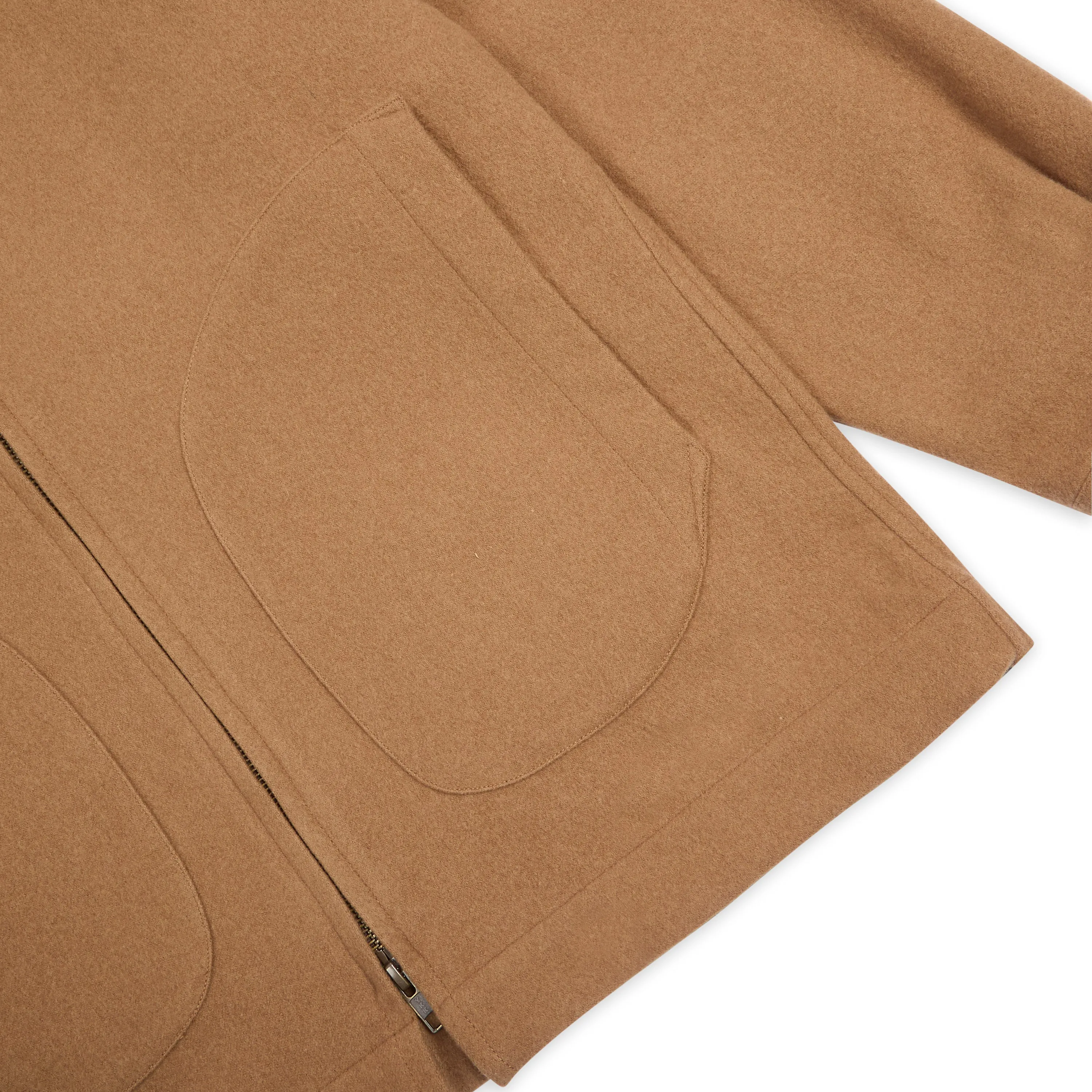 Clothing Burrows And Hare Kaschmir & Wolle James Jacke - Kamel