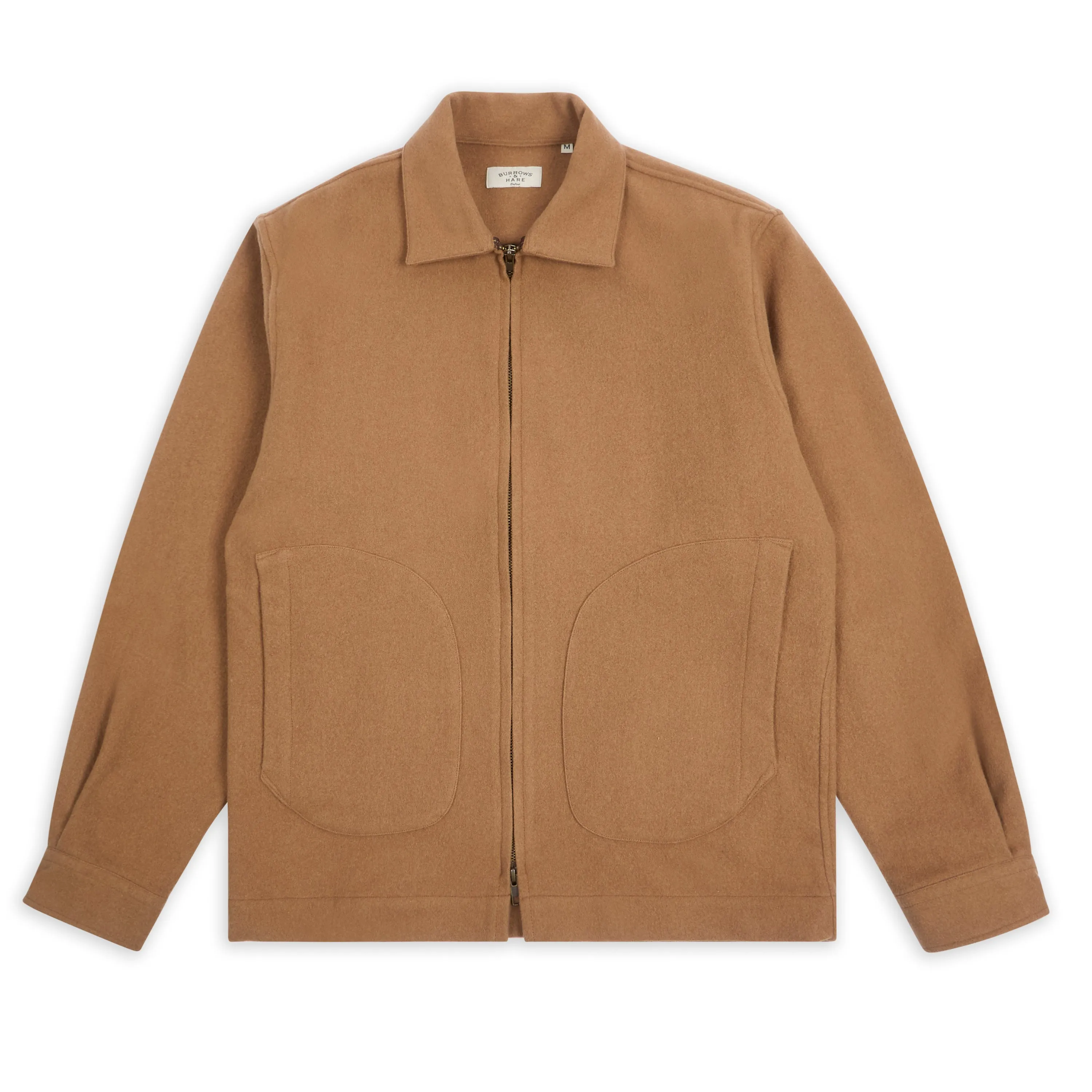 Clothing Burrows And Hare Kaschmir & Wolle James Jacke - Kamel