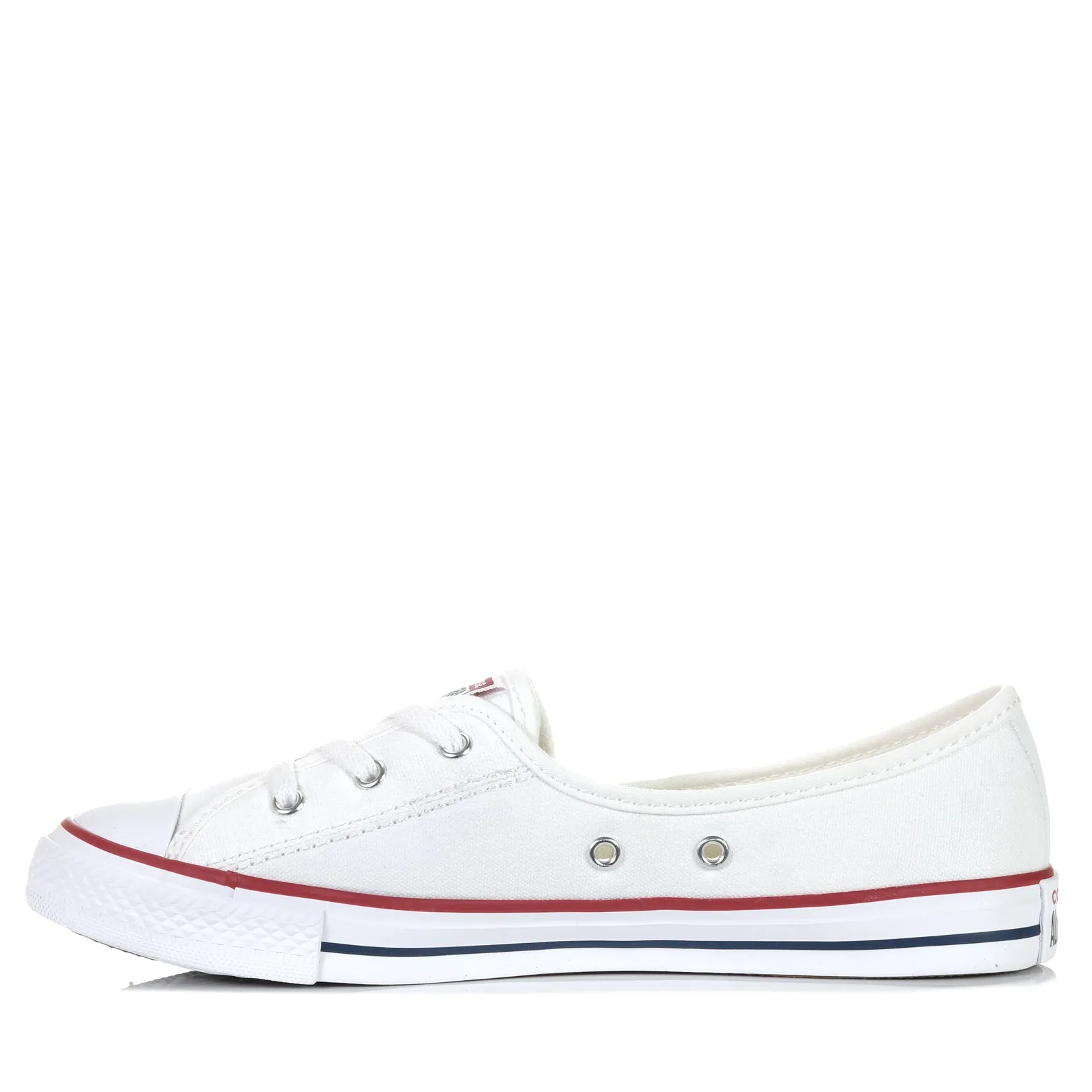 Converse Chuck Taylor Ballett-Schnürung Slip Low Weiß