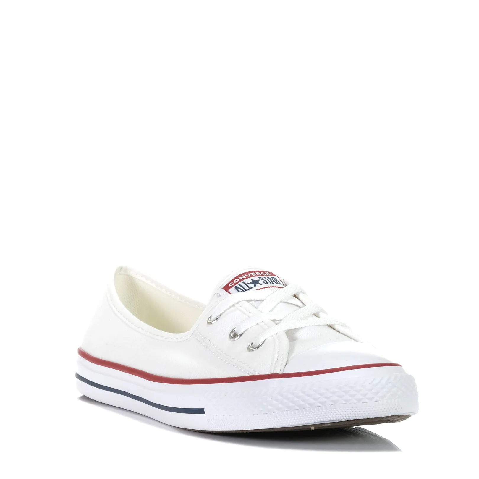 Converse Chuck Taylor Ballett-Schnürung Slip Low Weiß