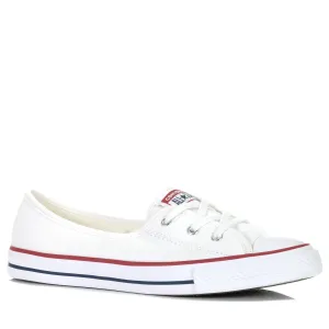 Converse Chuck Taylor Ballett-Schnürung Slip Low Weiß