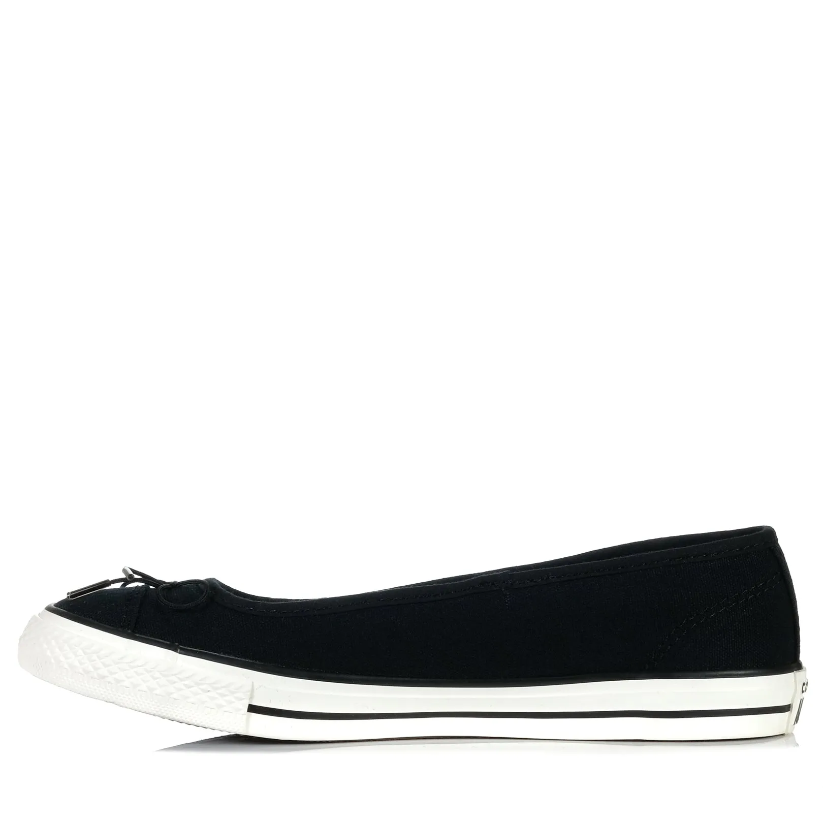 Converse Chuck Taylor Zierlicher Ballett-Slip Schwarz