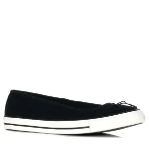 Converse Chuck Taylor Zierlicher Ballett-Slip Schwarz