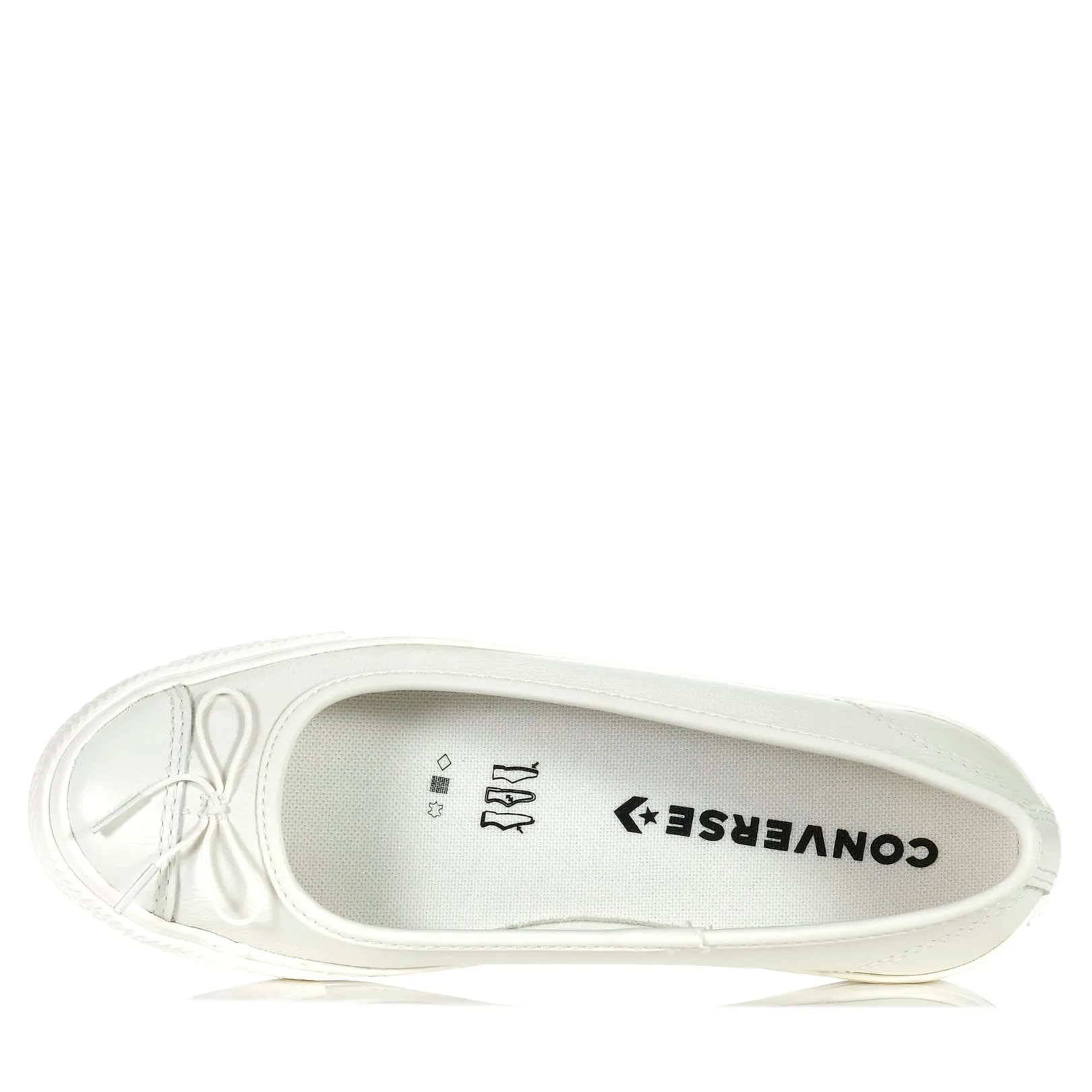 Converse Chuck Taylor Zierliche Ballettschläppchen Egret