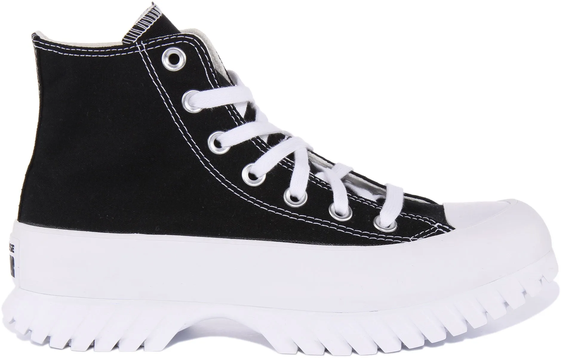 Converse Lugged 2.0 A00870C in Schwarz Weiß für Damen Schuhe Converse