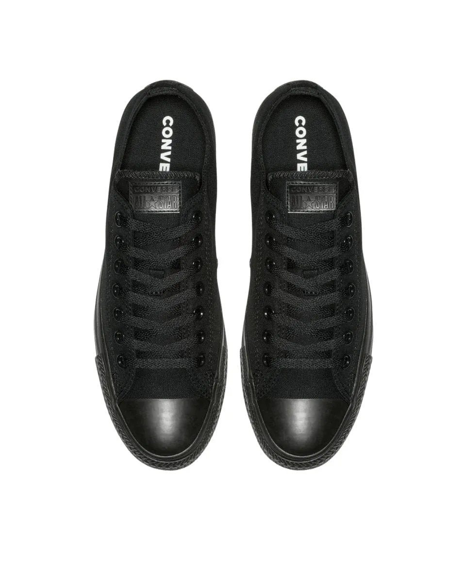 CONVERSE HERREN CHUCK TAYLOR ALL STAR NIEDRIGER SCHUH IN TRIPLE BLACK