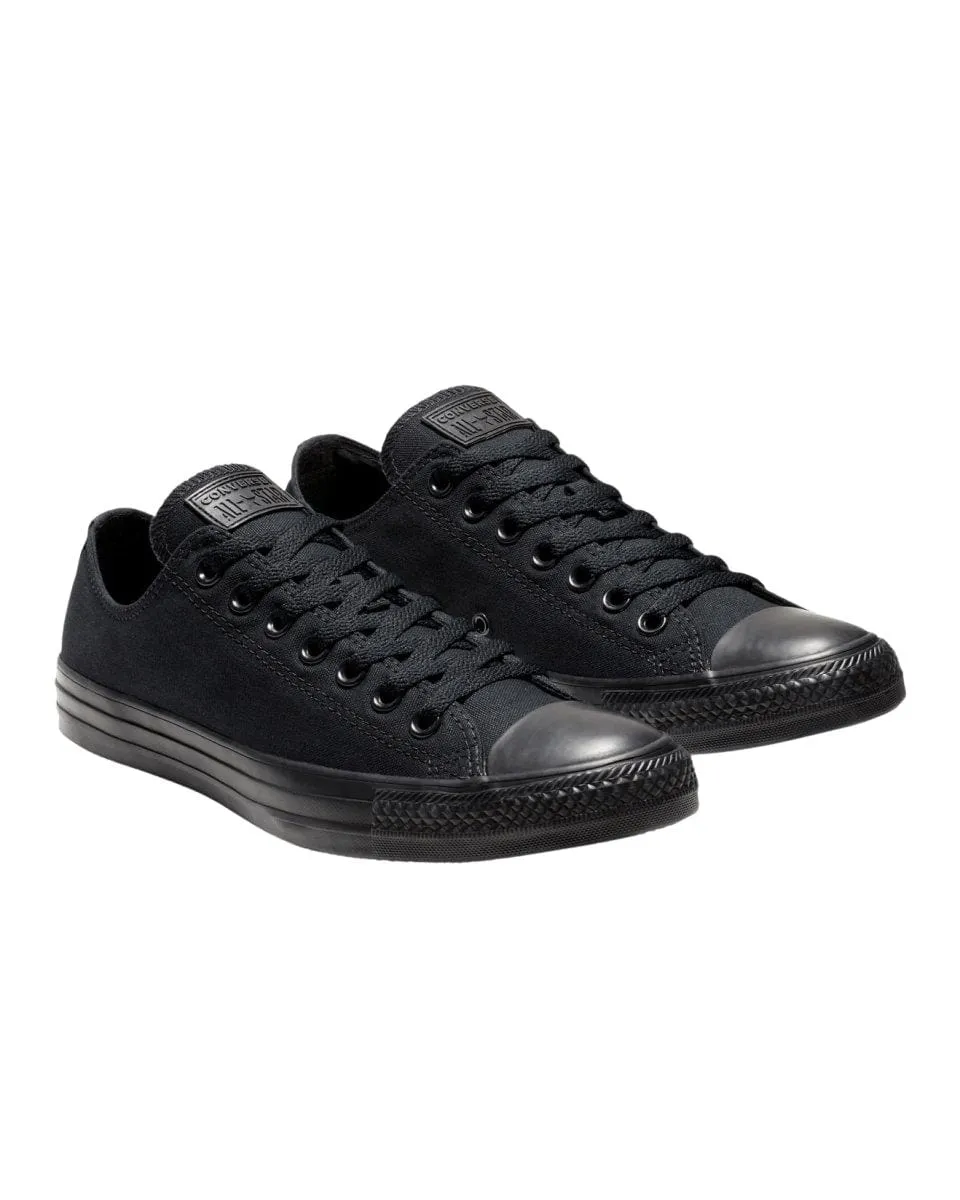CONVERSE HERREN CHUCK TAYLOR ALL STAR NIEDRIGER SCHUH IN TRIPLE BLACK