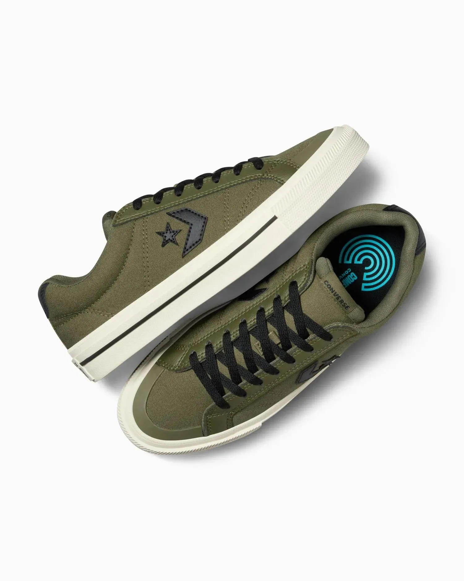 CONVERSE HERRE-SPORT-SNEAKER MIT NIEDRIGEM SCHAFT IN KHAKI