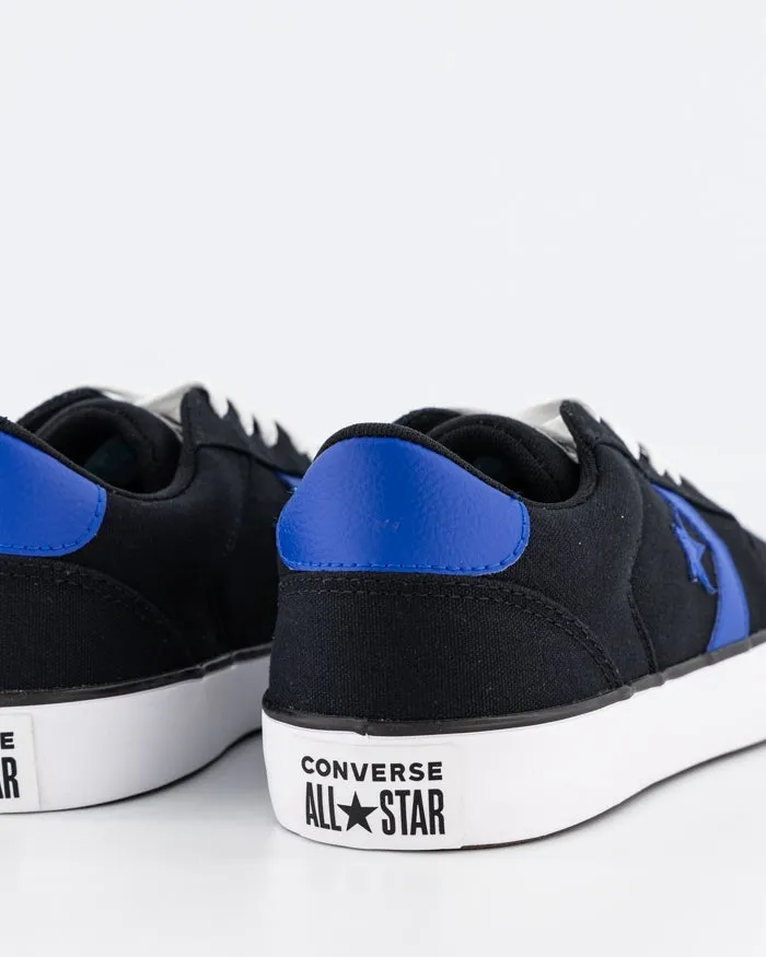 CONVERSE Unisex Belmont Low Schwarz/Weiß/Blau Sneaker