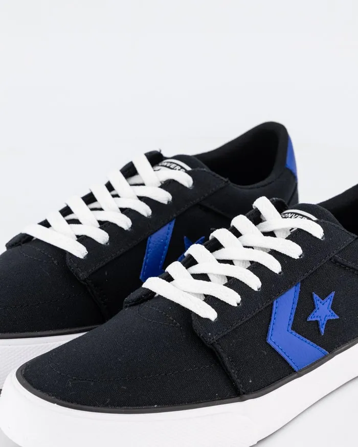 CONVERSE Unisex Belmont Low Schwarz/Weiß/Blau Sneaker