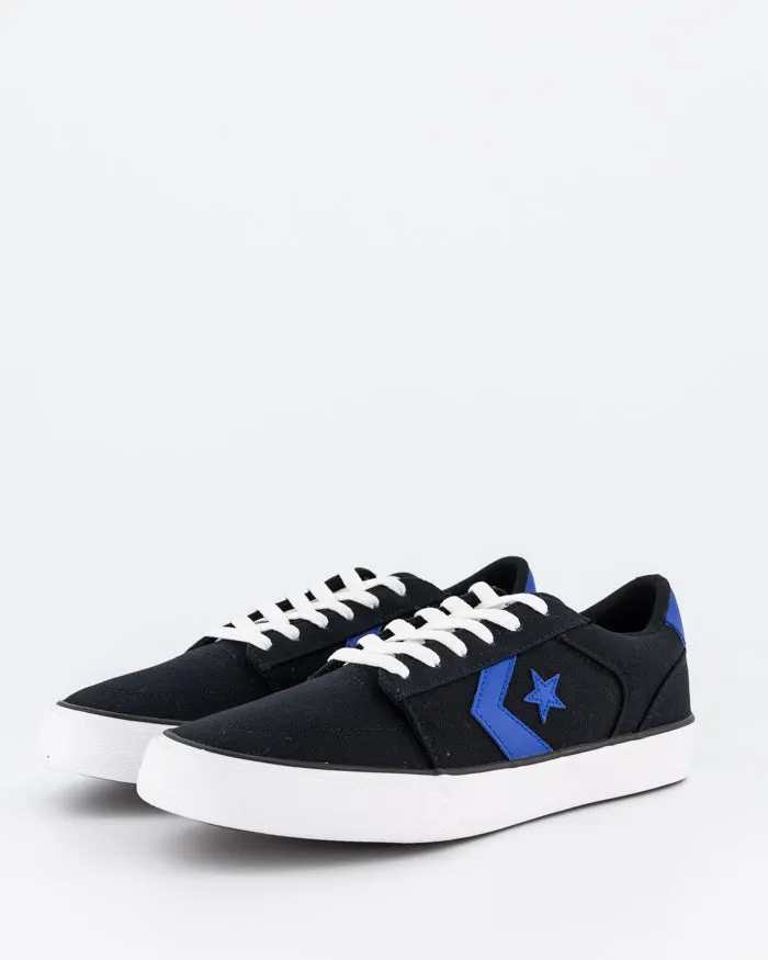 CONVERSE Unisex Belmont Low Schwarz/Weiß/Blau Sneaker