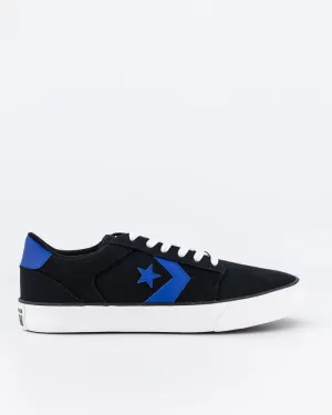 CONVERSE Unisex Belmont Low Schwarz/Weiß/Blau Sneaker