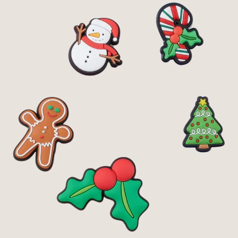 Crocs Iconisches Weihnachts-5er-Pack Jibbitz Charms Schuhe_Crocs