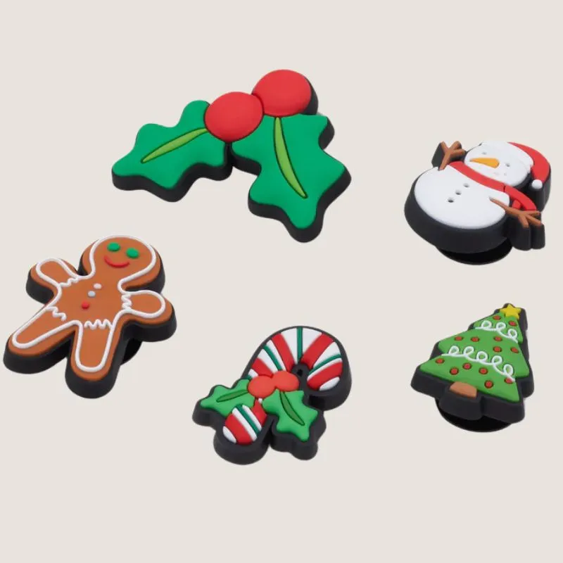 Crocs Iconisches Weihnachts-5er-Pack Jibbitz Charms Schuhe_Crocs