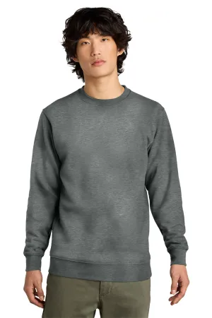 District Herren Fleece Pullover mit Rundhalsausschnitt - Grau Frost