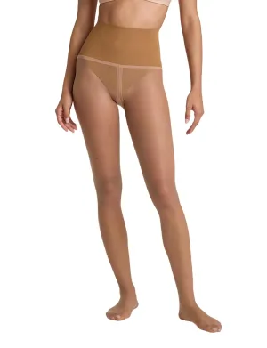 Essentielles Sheer Tight in Karamell