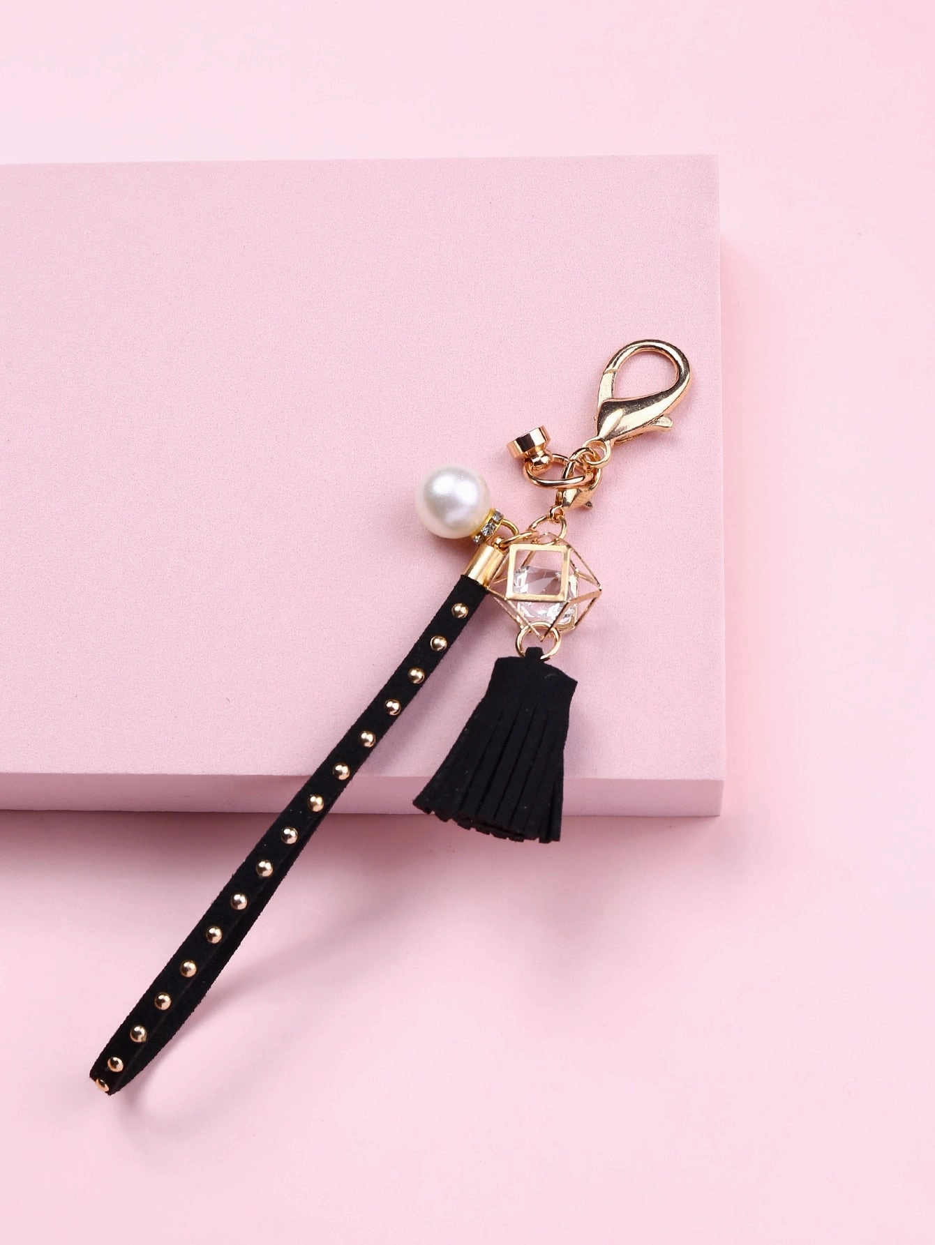 Falsche Perlen & Quasten Design Anhänger für Taschen