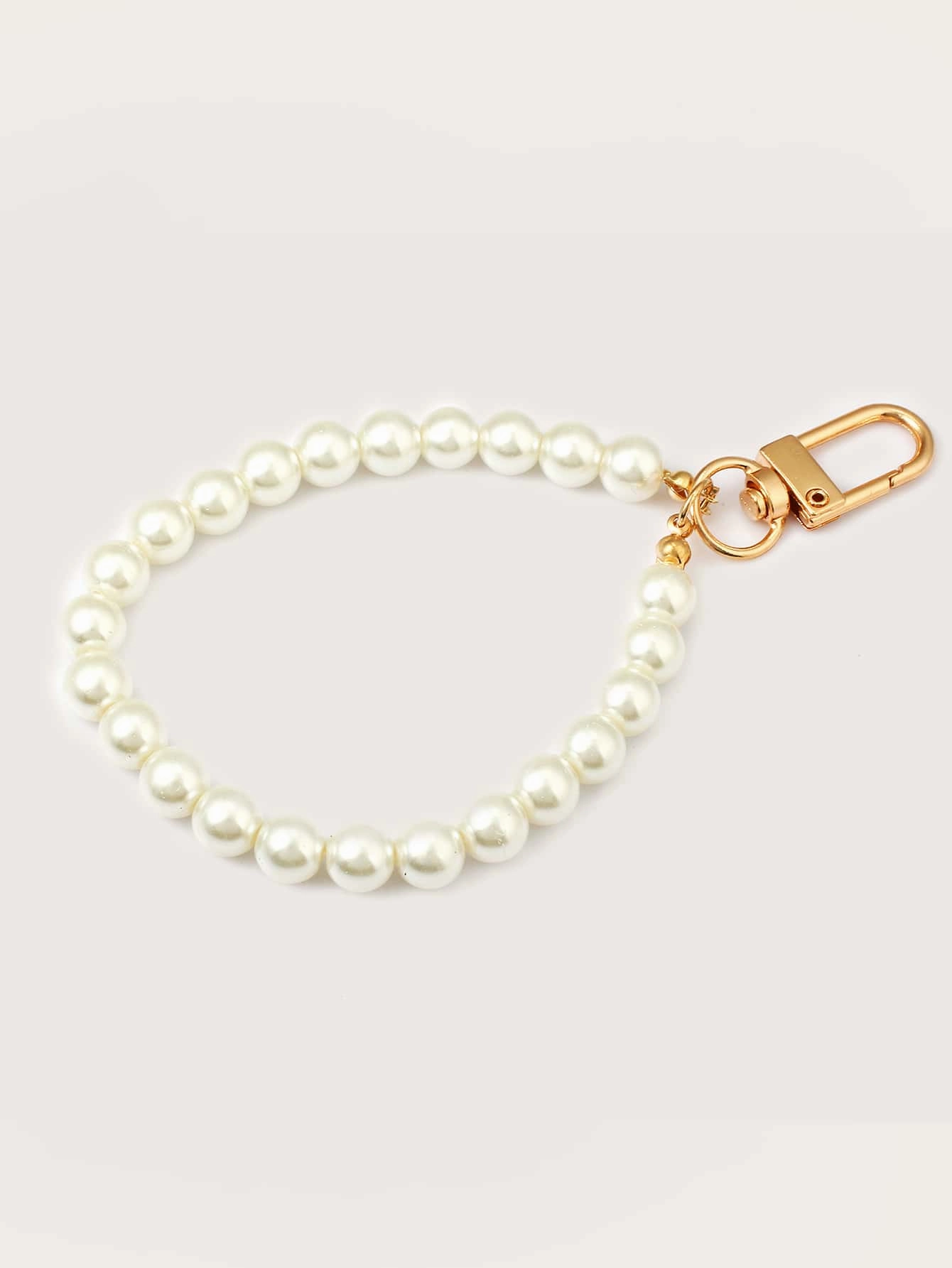 Faux Pearl Beaded Bag Charm