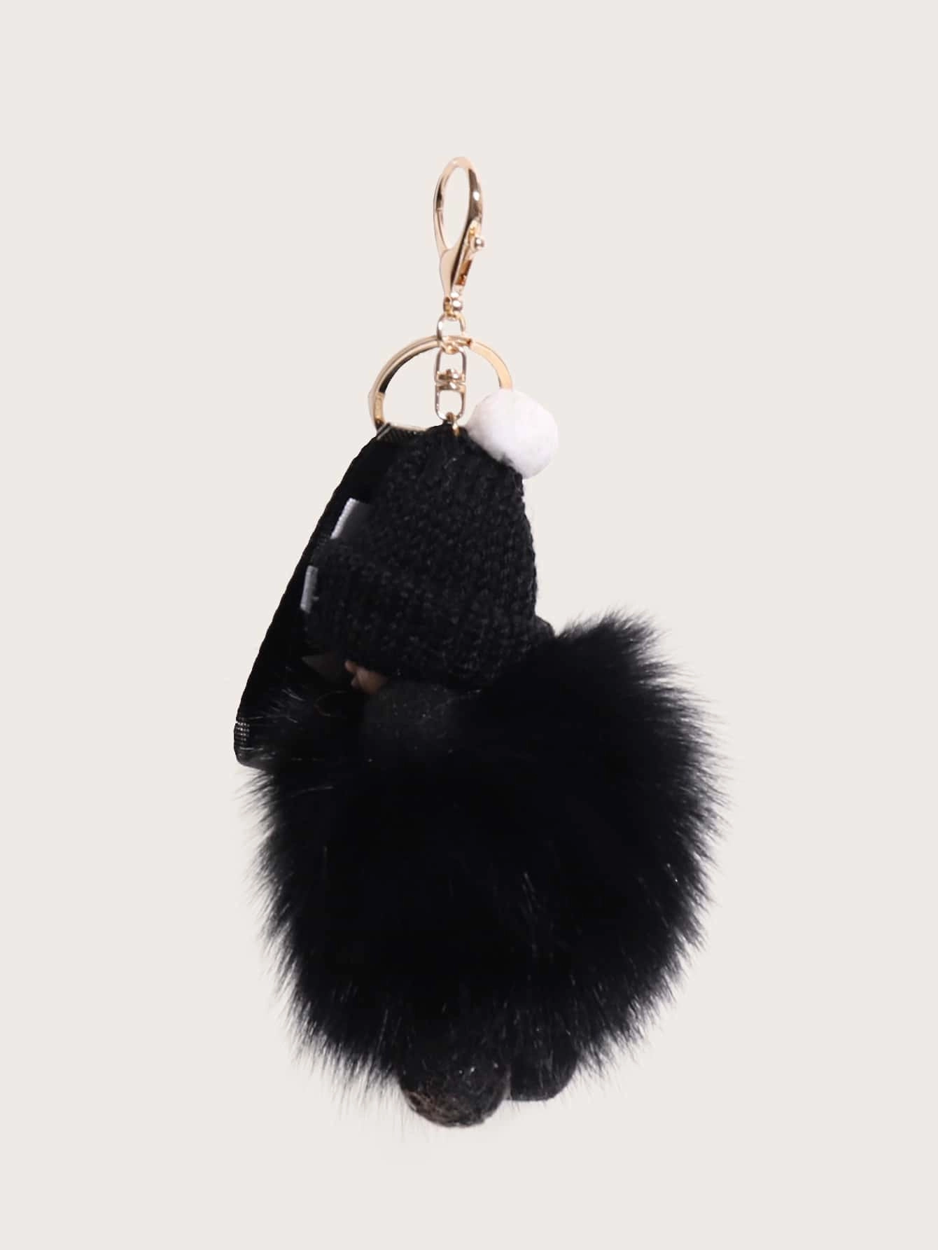 Figure Decor Fluffy Bag Charm