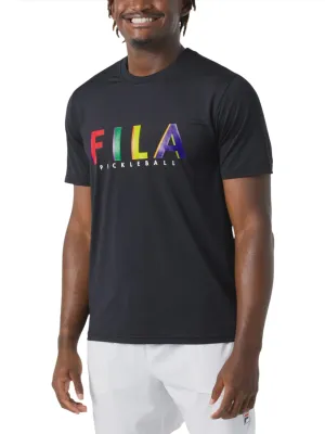 Fila Herren Pickleball Basic T-Shirt Bekleidung Fila Herren
