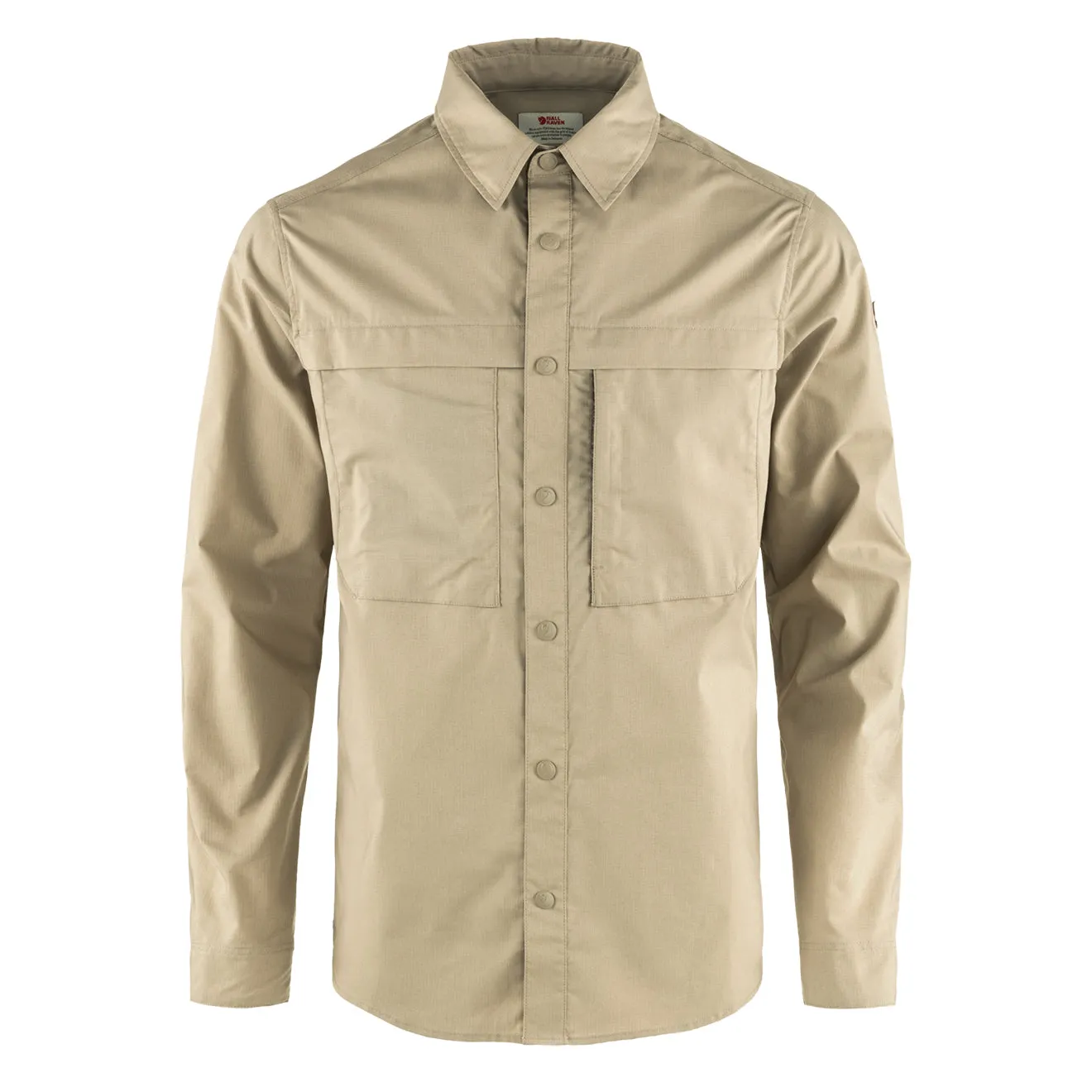 Fjällräven Abisko Trail Langarm-Shirt Fossil
