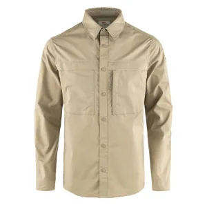 Fjällräven Abisko Trail Langarm-Shirt Fossil