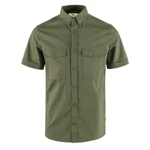 Fjallraven Ovik Air Stretch SS Shirt Lorbeergrün