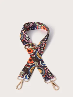 Floral Graphic Bag Strap