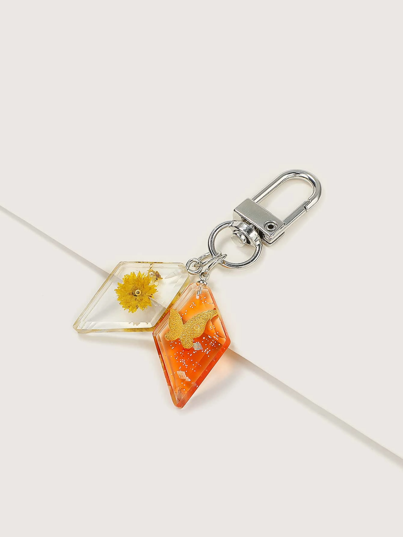 Flower & Fruit Embedded Bag Charm