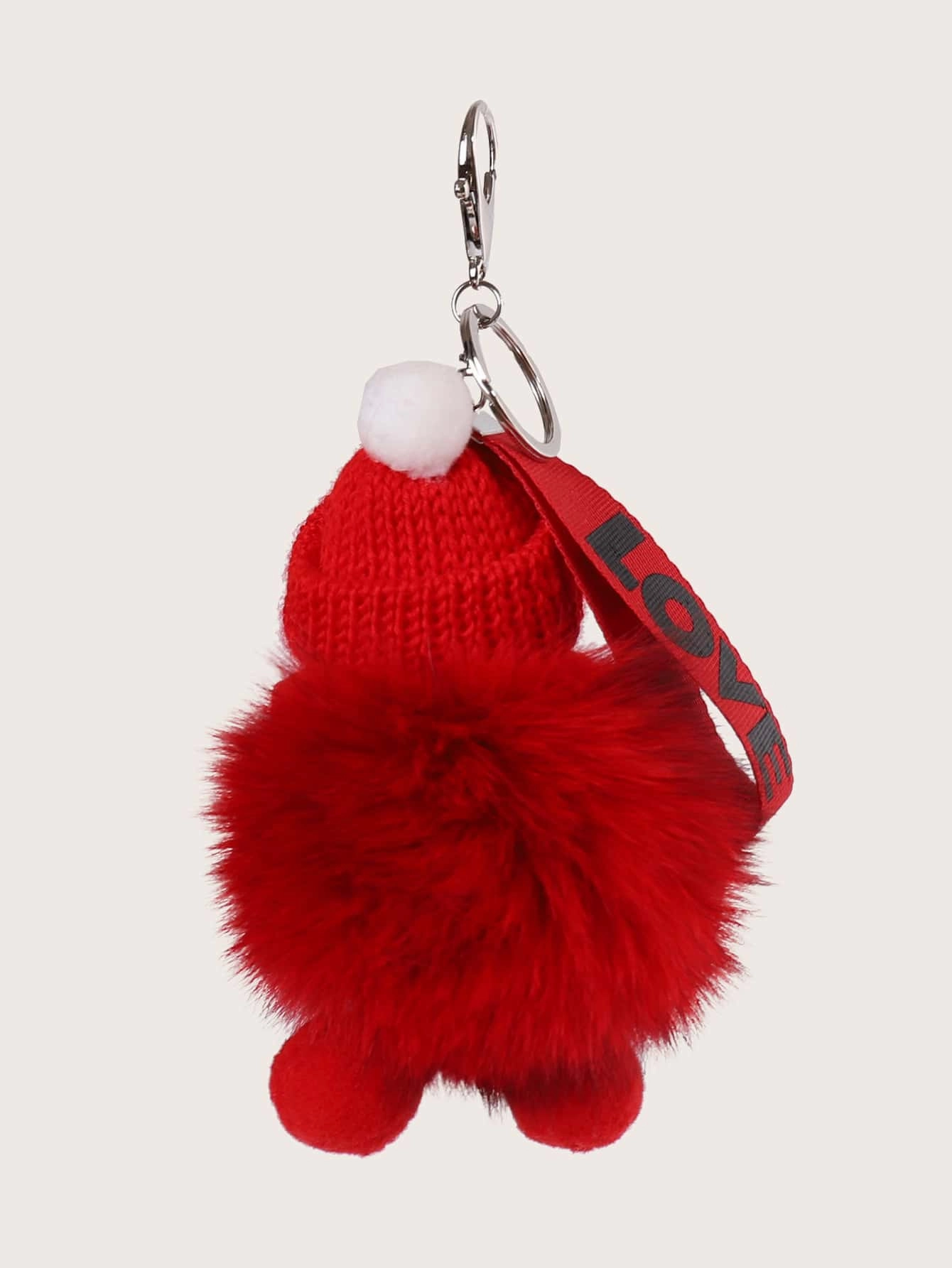 Fluffy Doll Design Bag Charm