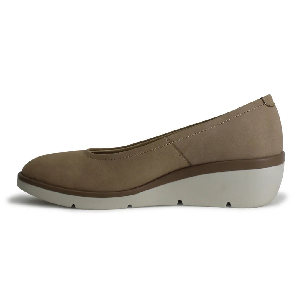 Fly London Numa570Fly Leder Damen Keilabsatz Schuhe