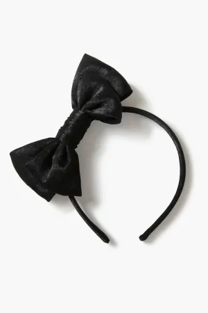Forever 21 Girls Übergroße Schleifen-Haarband (Kinder) Schwarz Forever 21